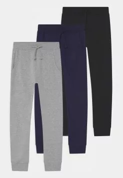 Friboo 3 Pack - Pantaloni De Trening - Grey/Blue/Black