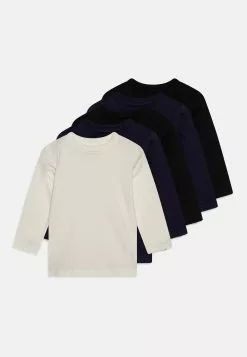 Friboo 5 Pack - Bluză Cu Mânecă Lungă - Black/Dark Blue