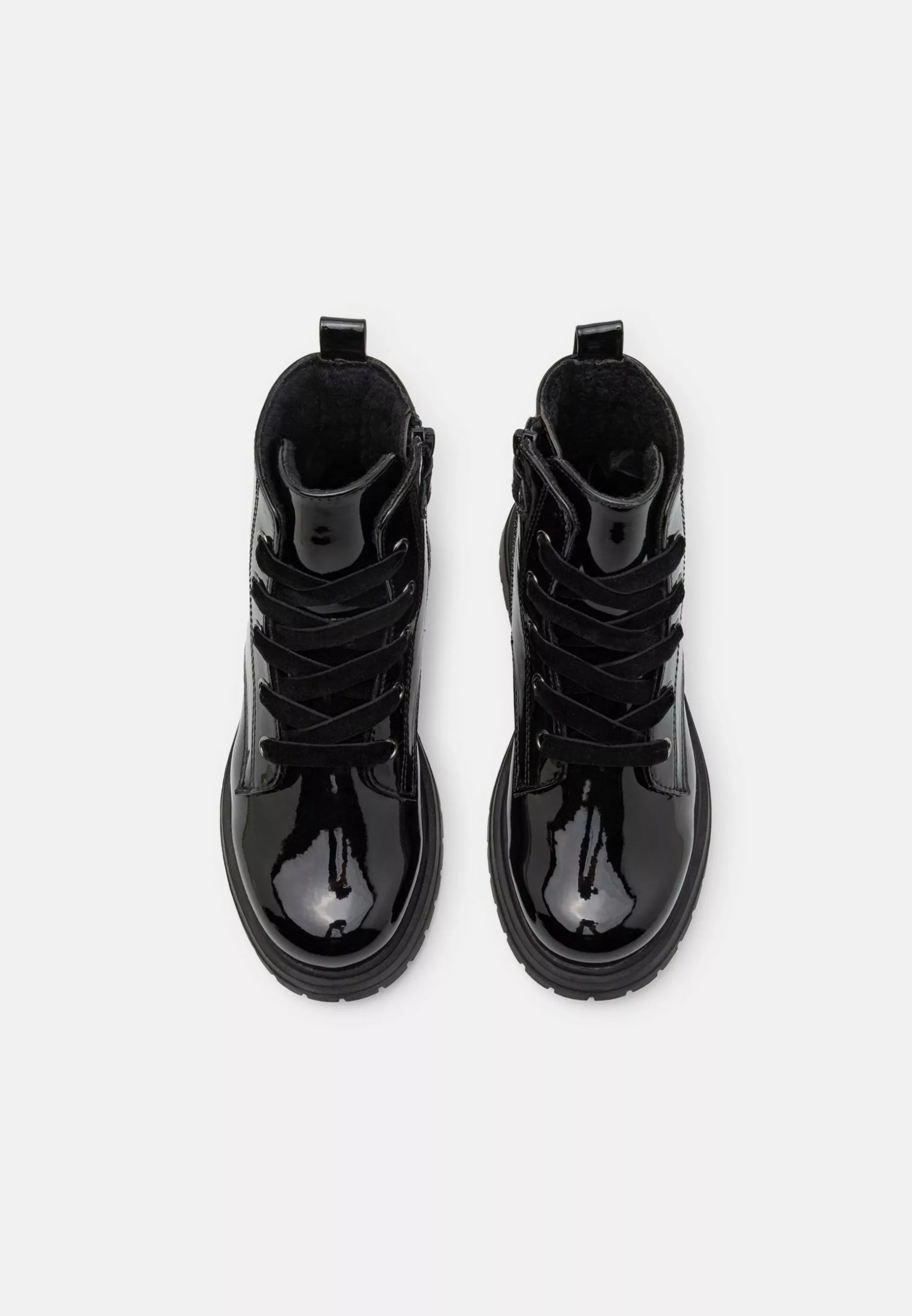 Friboo Botine Cu Șireturi - Black - Image 4