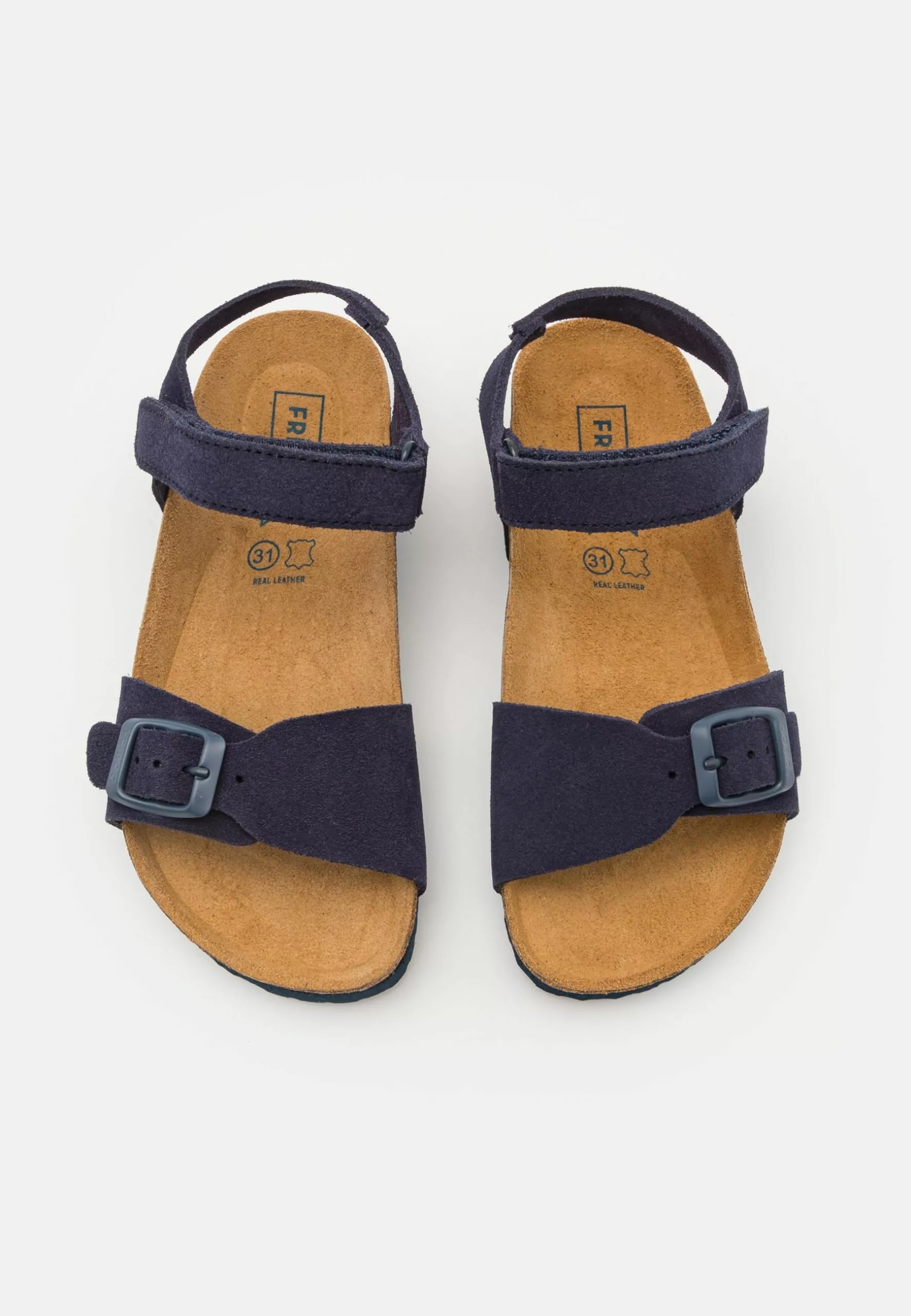 Friboo Leather Bio Sandals - Sandale - Dark Blue - Image 4