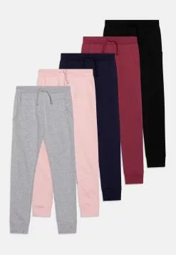 Friboo 5 Pack - Pantaloni De Trening - Pink/Grey/Red
