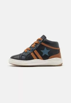 Friboo Leather - Sneakers High - Dark Blue