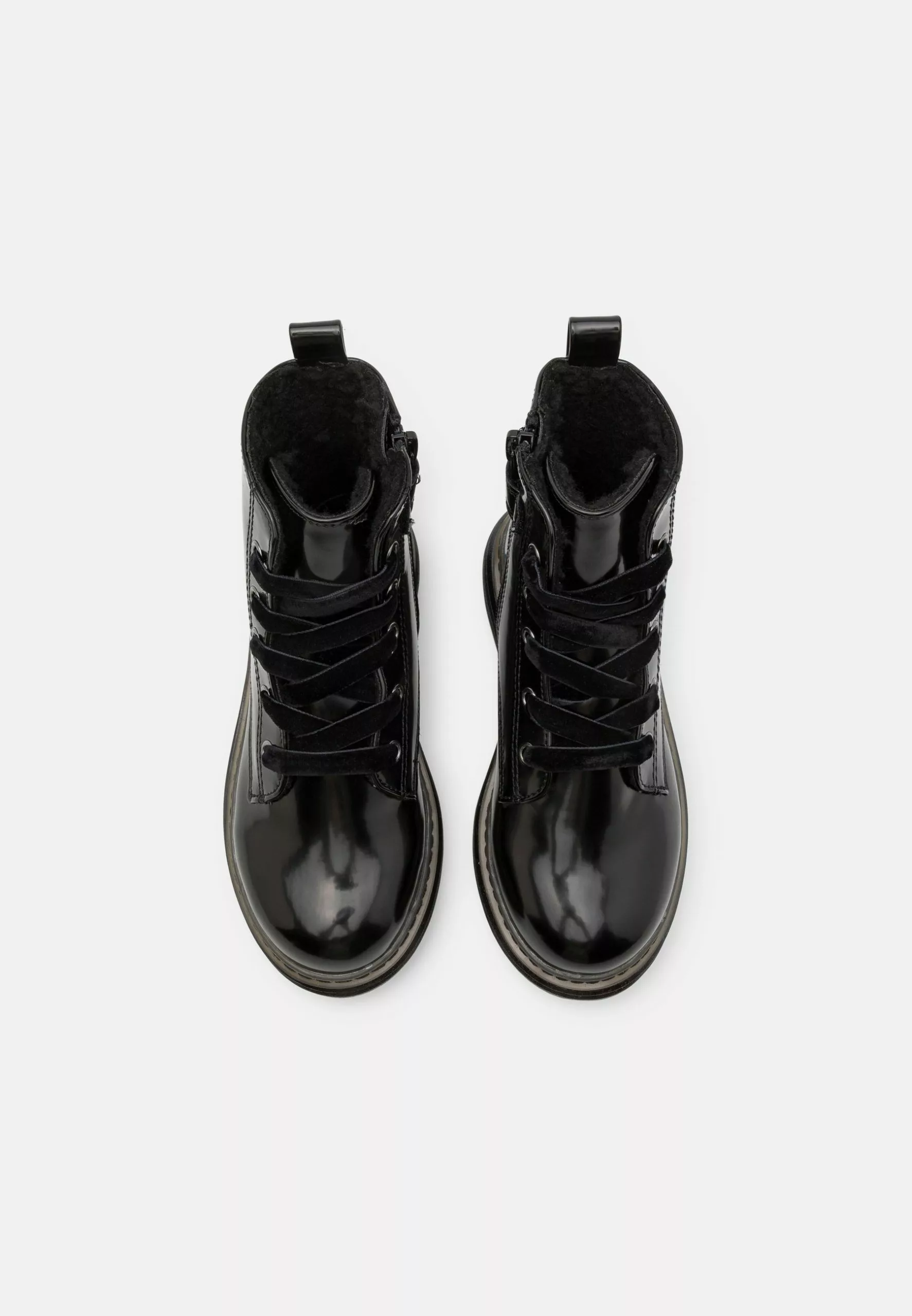 Friboo Botine Cu Șireturi - Black - Image 4