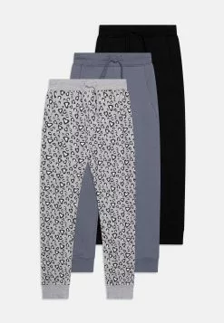 Friboo 3 Pack - Pantaloni De Trening - Grey/Black/Blue