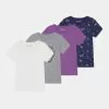 Friboo 4 Pack - Tricou Cu Imprimeu - Multi-Coloured
