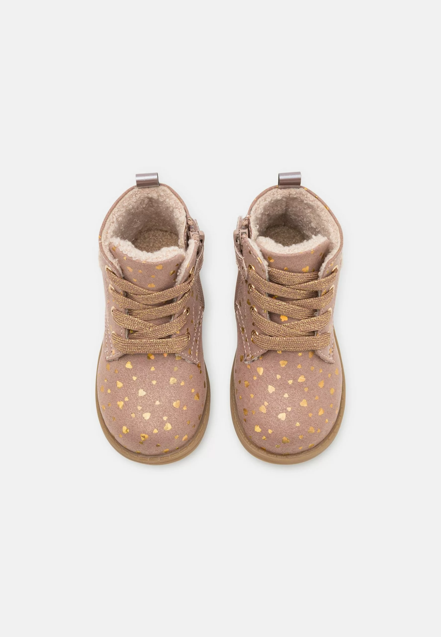 Friboo Botine Cu Șireturi - Pink - Image 4